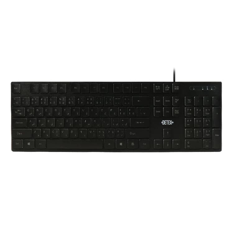 کیبورد گیمینگ سیم دار DETEX مدل DK 702 — تصویر ۳