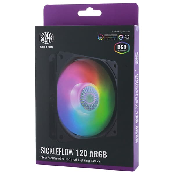 فن کیس کولر مستر SICKLEFLOW 120 ARGB — تصویر ۴