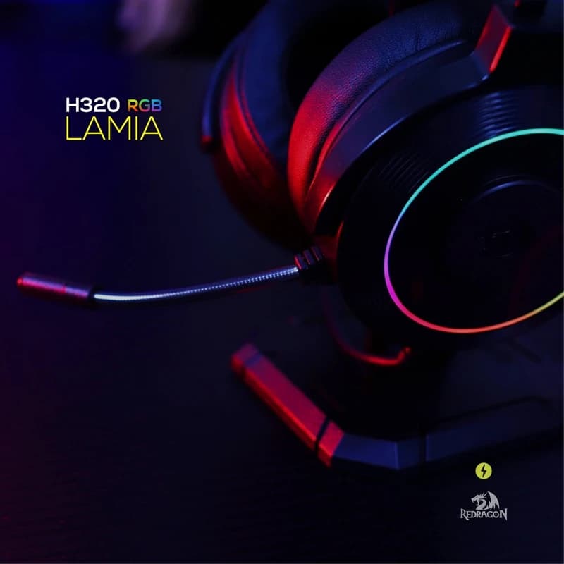 هدست گیمینگ ردراگون مدل REDRAGON H320 RGB-1 — تصویر ۲