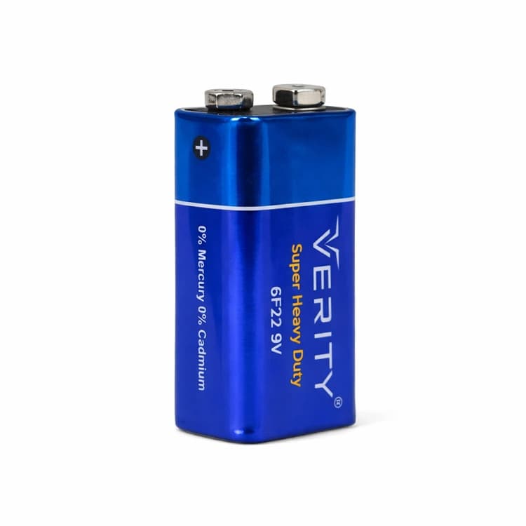 باتری 9V کتابی Super Heavy Duty برند VERITY کارتی — تصویر ۳