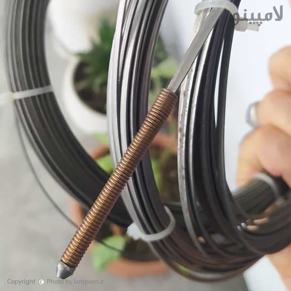 فنر سیم کشی فلزی 25 متری درجه یک