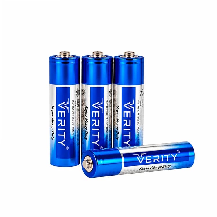 باتری قلمی VERITY مدل Super Heavy Duty شرینک 4 عددی