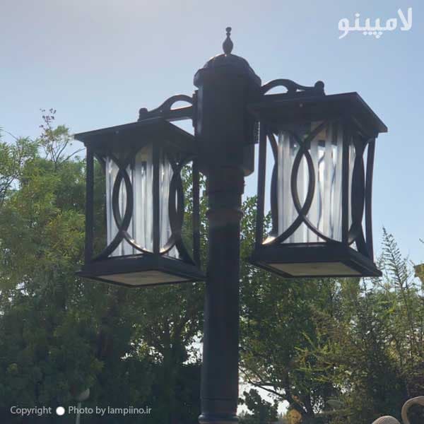 چراغ حیاطی دیواری دوستان مدل آریا — تصویر ۲