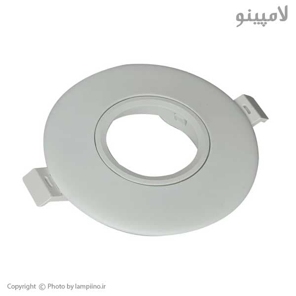 قاب هالوژن ABS مسطح پارس لایت