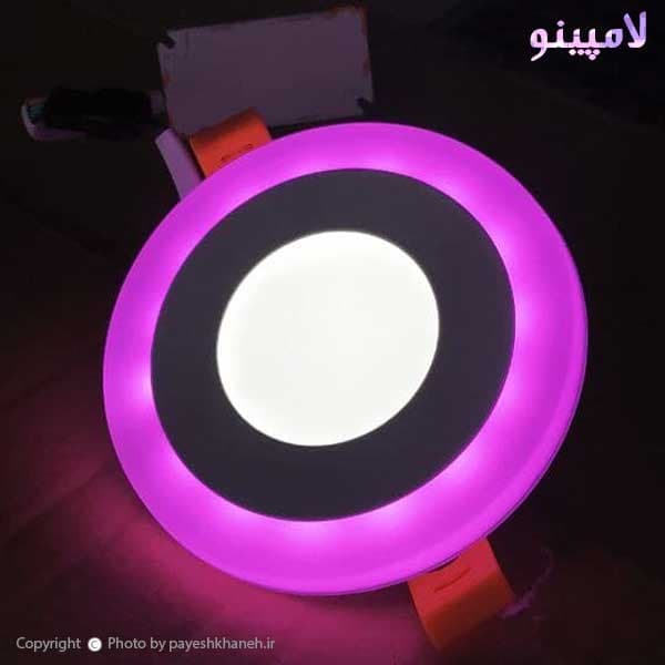 پنل دوررنگی اس ام دی 3+3 وات نهادنور — تصویر ۲