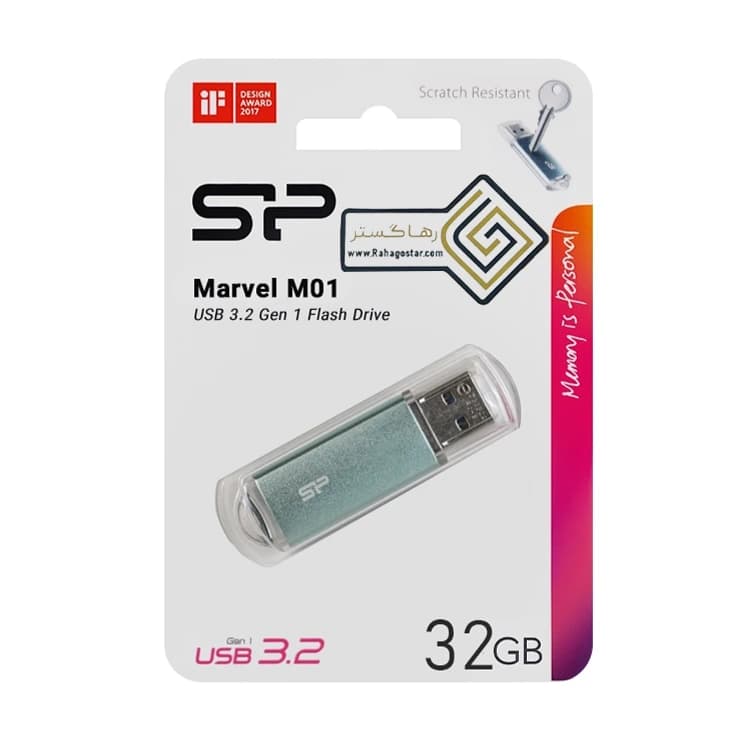 فلش 32 گیگ Silicon Power Marvel USB 3.2 مدل M01