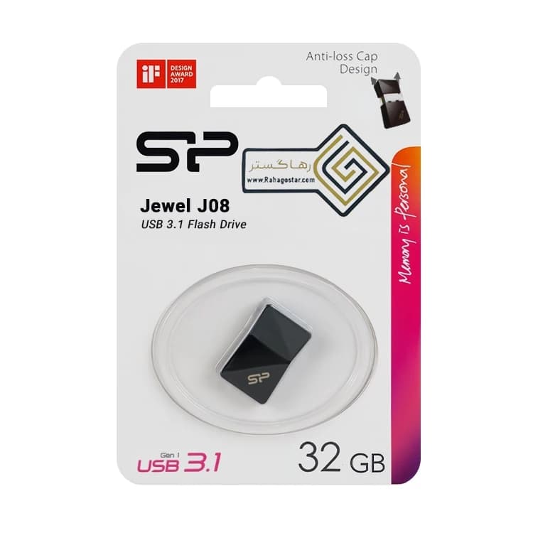فلش 32 گیگ Silicon Power Jewel USB 3.1 مدل J08