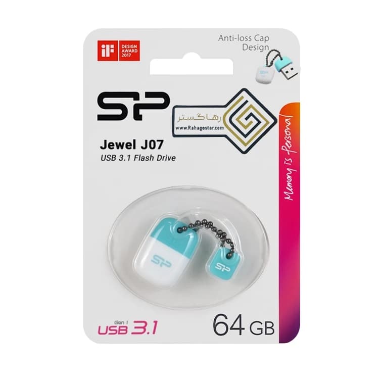 فلش 64 گیگ Silicon Power Jewel USB 3.1 مدل J07 — تصویر ۲