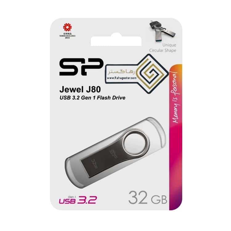 فلش 32 گیگ Silicon Power Jewel USB 3.2 مدل J80