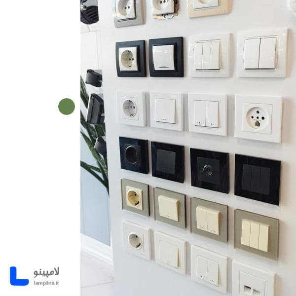 پریز برق ارتدار پارت الکتریک مغزی سرامیکی مدل تابش کد 5157 — تصویر ۴