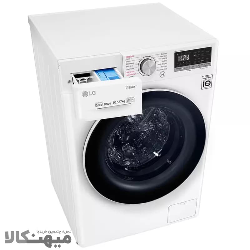 ماشین لباسشویی ال جی F4V5RGP0W — تصویر ۸