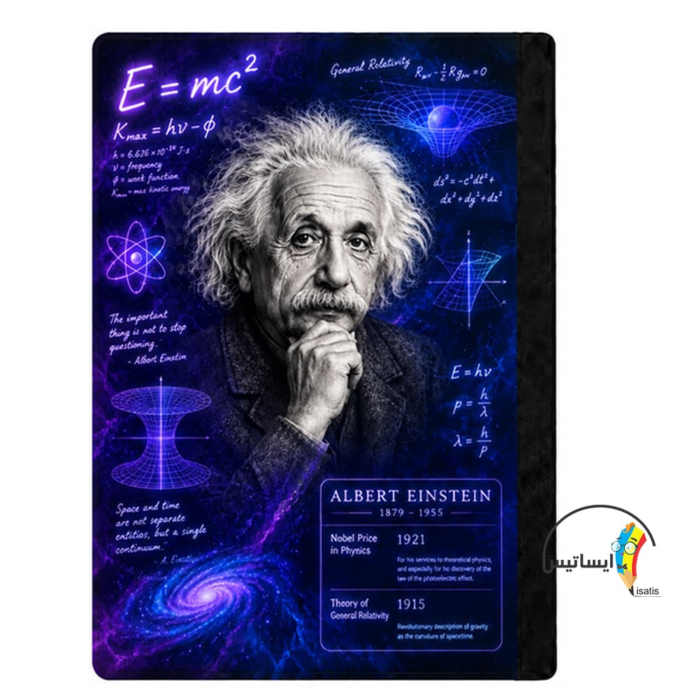 کلاسور طرح آلبرت اینشتین مدل Albert Einstein کد X1