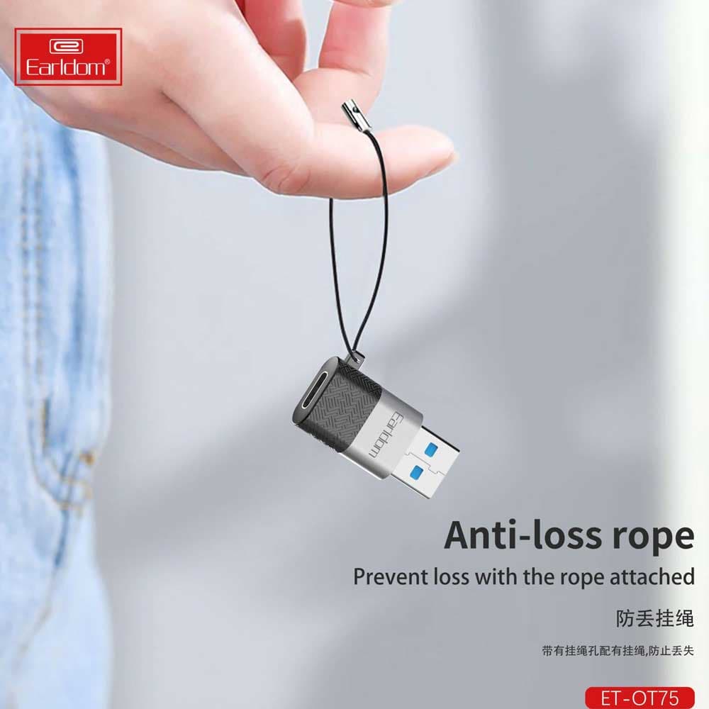 تبدیل OTG ارلدام Earldom ET-OT75 Type C USB 3.0 — تصویر ۲