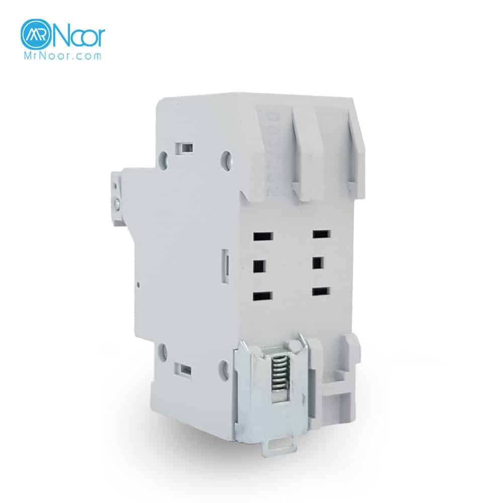 پایه سکسیونر فیوز vlc10 سایز 38×10 دو پل اتصال — تصویر ۳