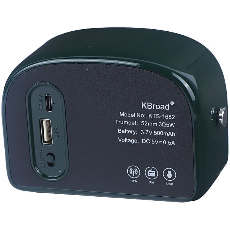اسپیکر بلوتوثی KTS-1682 Retro kboard اصلی — تصویر ۵