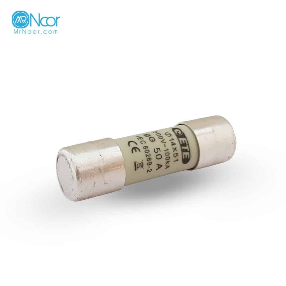 فیوز سیلندری 50A gG 14×51 برند اتصال
