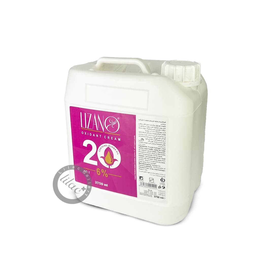 لیزانو lizano کرم اکسیدان نمره بیست 6% درصد حجم 3750 میل