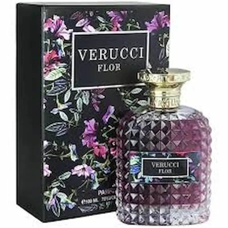 ادوپرفیوم زنانه کریستین وروچی مدل Flor حجم ۱۰۰ میلیلیتر