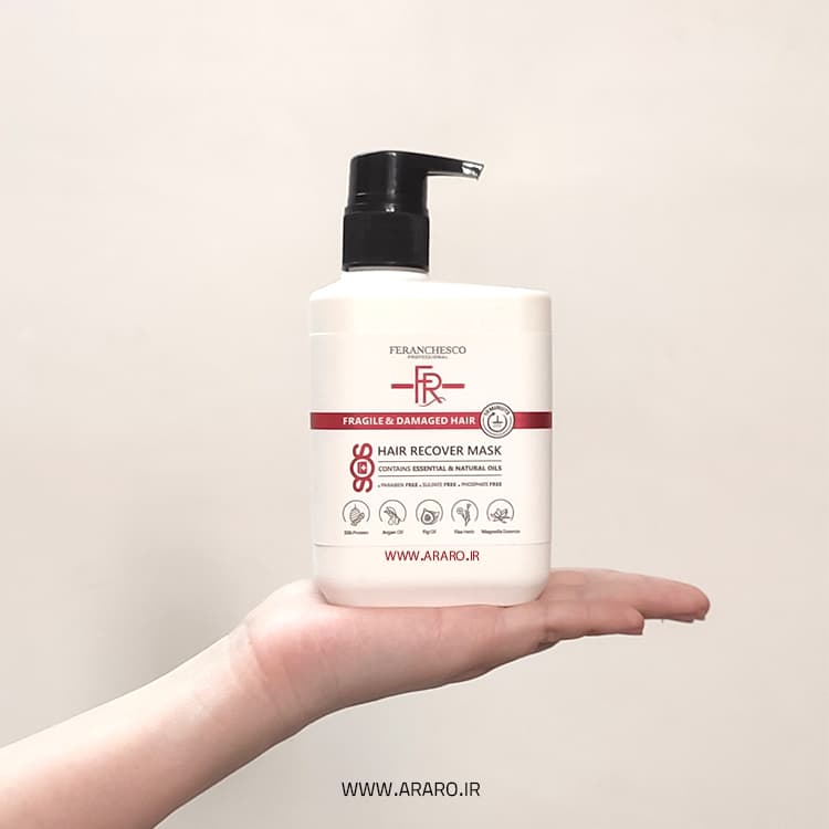 ماسک مو فرانچسکو مدل 10Minute SOS حجم 500 میل — تصویر ۲