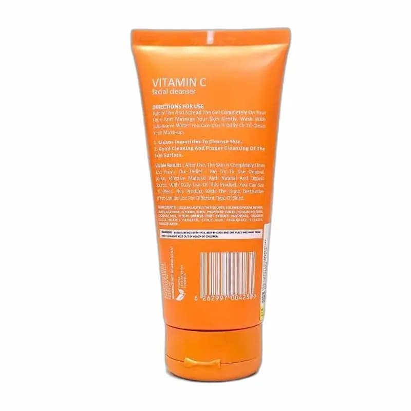 ژل شست‌وشوی صورت کاربا مدل Vitamin C حجم 200 ml — تصویر ۲