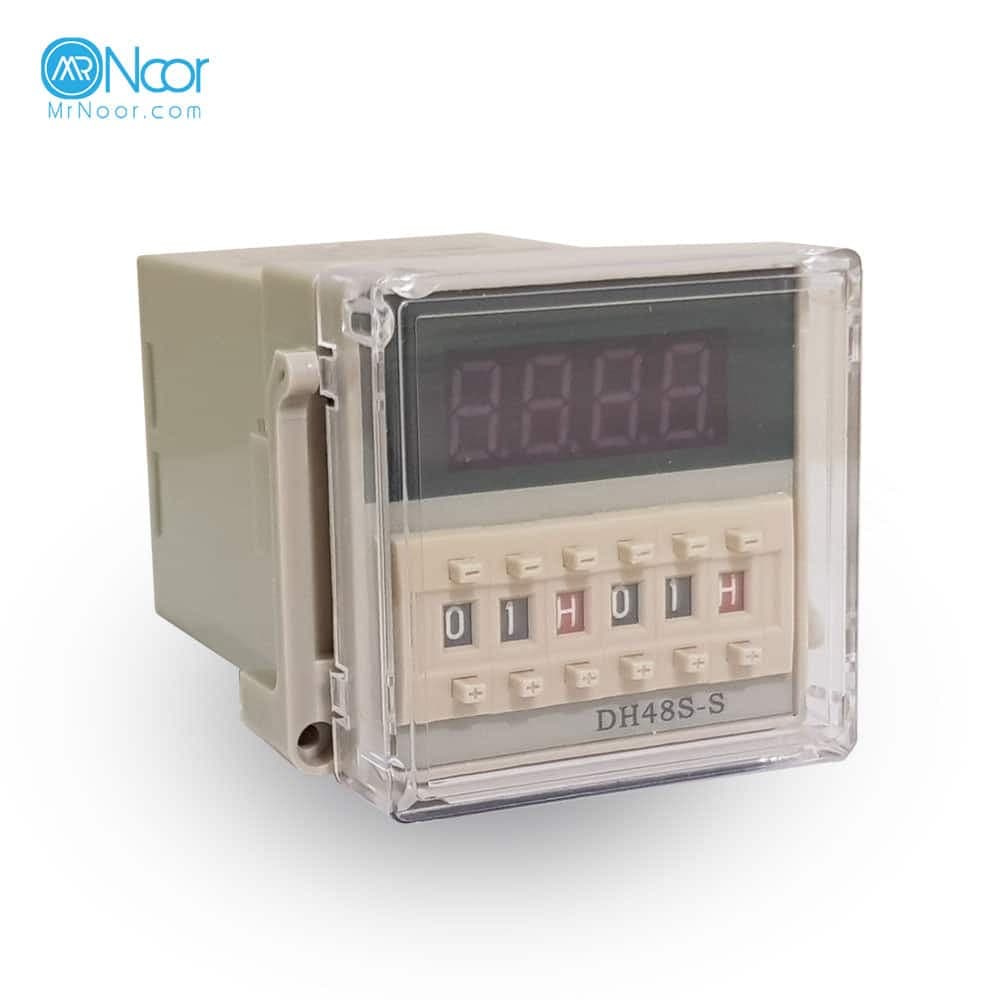تایمر دو زمانه 8 پایه دیجیتال مدل DH48S-S