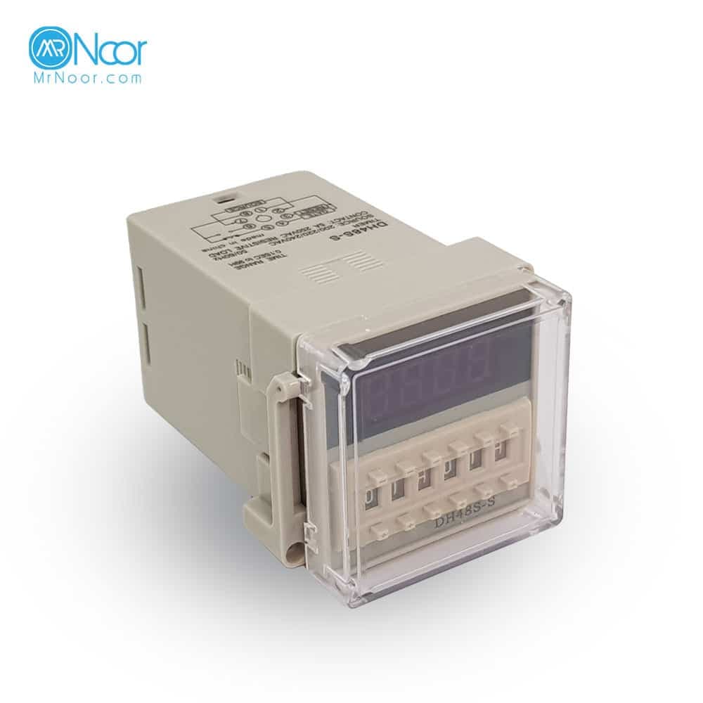 تایمر دو زمانه 8 پایه دیجیتال مدل DH48S-S — تصویر ۲