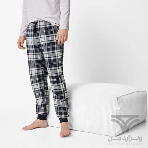 پیژامه (شلوار راحتی) مردانه اورجینال وارداتی اسمارا Esmara Men آلمان چهارخونه درشت دمپاکش