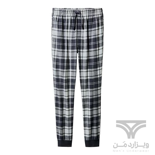 پیژامه (شلوار راحتی) مردانه اورجینال وارداتی اسمارا Esmara Men آلمان چهارخونه درشت دمپاکش — تصویر ۲