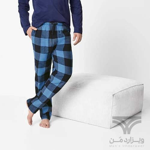 پیژامه (شلوار راحتی) مردانه اورجینال وارداتی اسمارا Esmara Men آلمان چهارخونه درشت