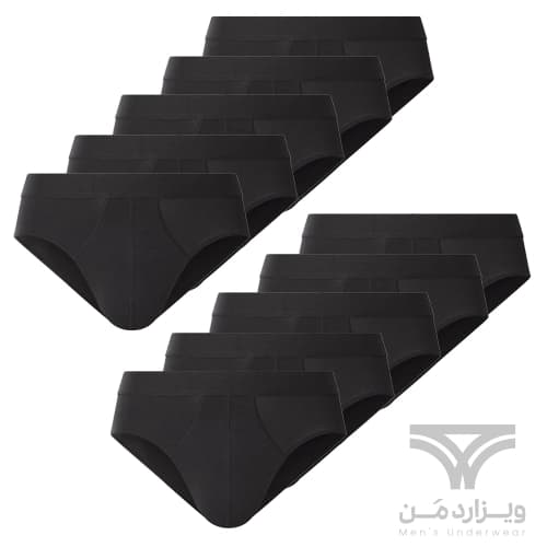 پک 10 تایی اقتصادی شورت مردانه اسلیپ اورجینال تون لند Town Land آلمان وارداتی مشکی