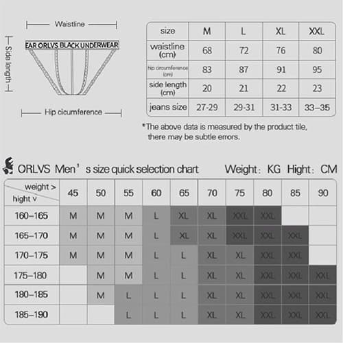 شورت مردانه جاک استرپ بکلس بنددار Men’s Modal Cross Strap Jockstrap Thongs اورجینال وارداتی برند ORLVS فانتزی پشت باز — تصویر ۶