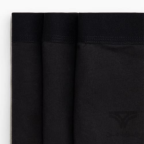 شورت مردانه پادار(باکسر بریف) اورجینال اچ اند ام H&M وارداتی مشکی — تصویر ۵