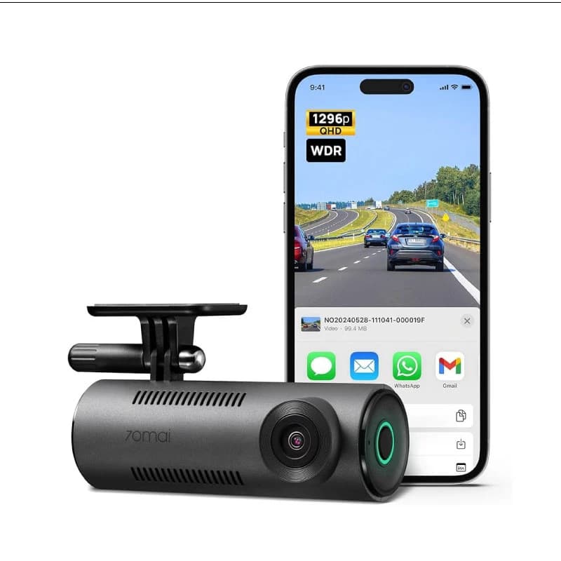 دوربین ثبت قایع خودرو سونتی مییِ مدل 70mai Dash Cam M310 — تصویر ۲