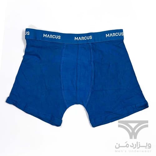 شورت مردانه پادار (باکسر بریف) اورجینال وارداتی برند Marcus آبی — تصویر ۲