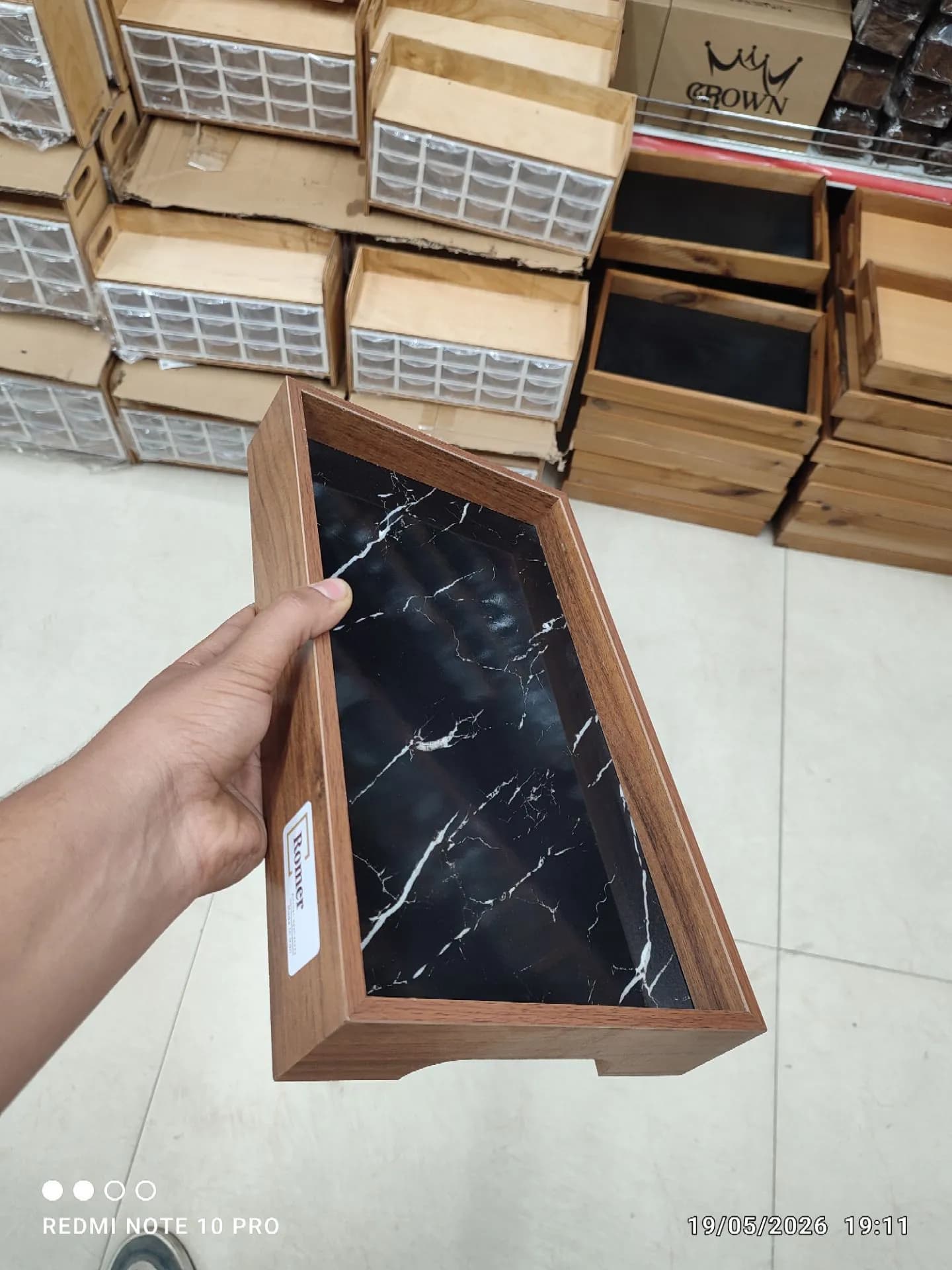 سینی کف سنگی رومر