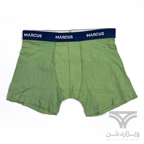 شورت مردانه پادار (باکسر بریف) اورجینال وارداتی برند Marcus سبز پسته ای — تصویر ۲