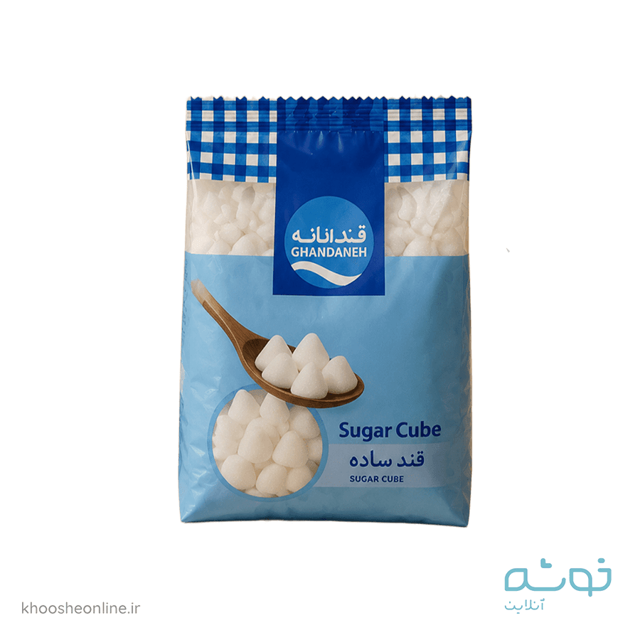 قند طعم دار مخروطی ساده قندانه 350 گرمی