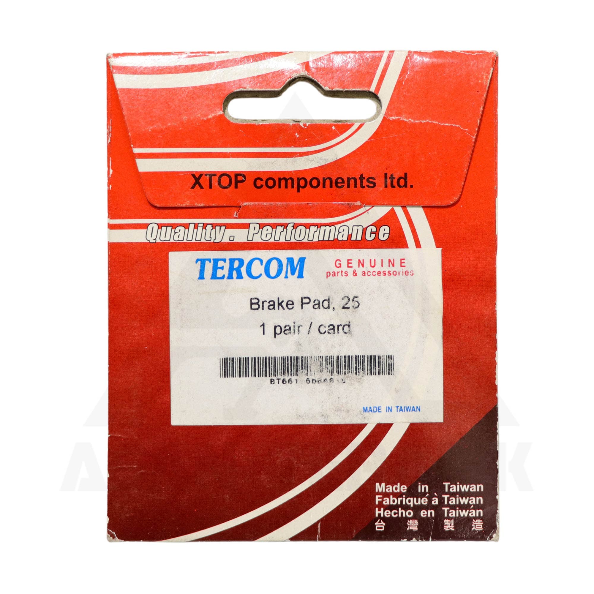 لنت ترمز XTOP کد BP-25 — تصویر ۲