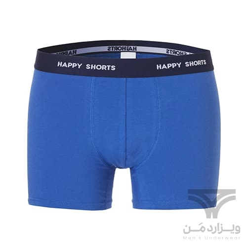 پک 2 تایی شورت مردانه پادار اورجینال هپی شورتس Happy Shorts آلمان وارداتی طرح گوزن کریسمس — تصویر ۳