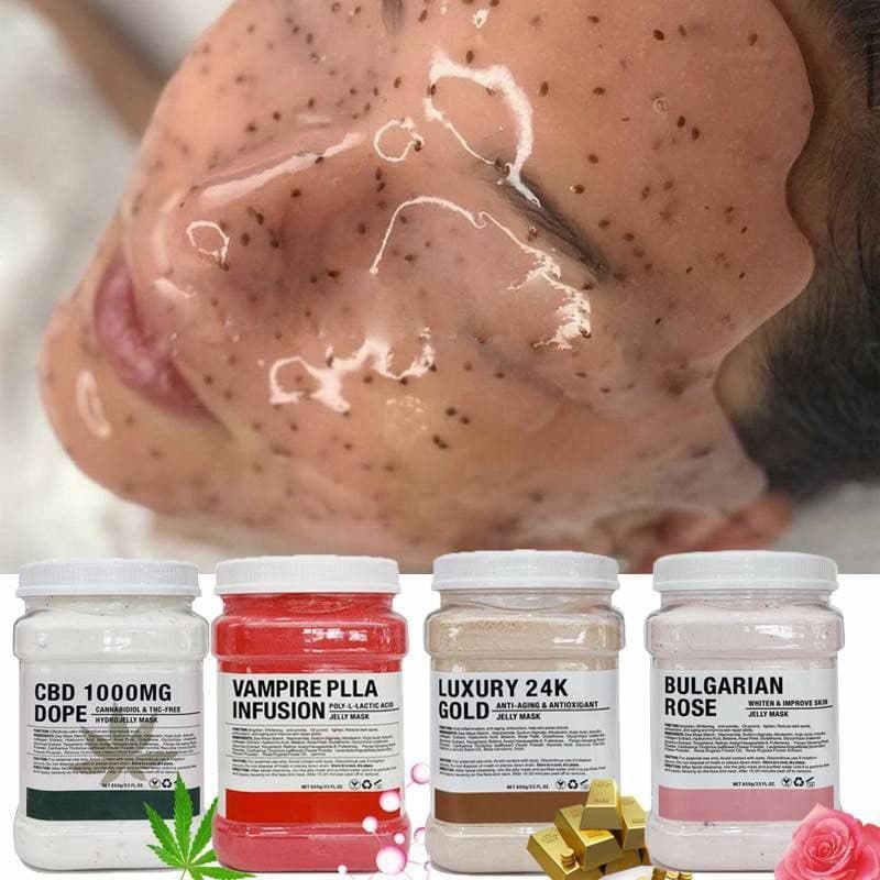 ماسک هیدروژلی گل رز دکتر مینایر 650 گرمی — تصویر ۳