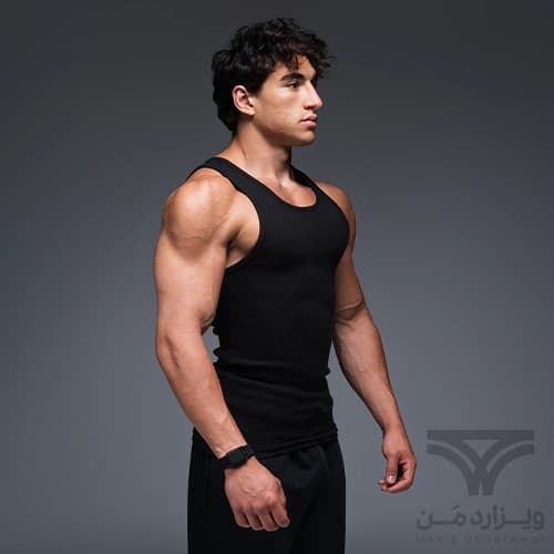 رکابی تنک تاپ Tank Top کبریتی مردانه اورجینال برند Ekkovision آمریکا فول کش وارداتی گرم بالا — تصویر ۳