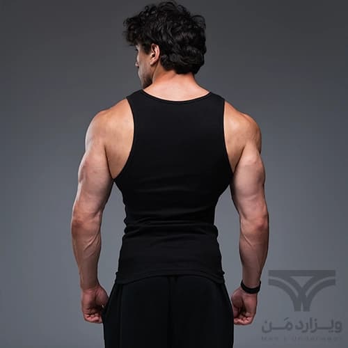 رکابی تنک تاپ Tank Top کبریتی مردانه اورجینال برند Ekkovision آمریکا فول کش وارداتی گرم بالا — تصویر ۲