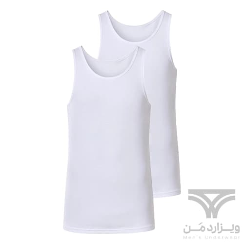 پک 2 تایی رکابی اورجینال Esmara Men (Livergy) آلمان وارداتی سفید — تصویر ۲