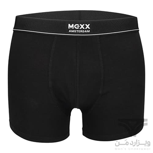 پک 2 تایی شورت مردانه پادار اورجینال MEXX آلمان وارداتی مشکی — تصویر ۳