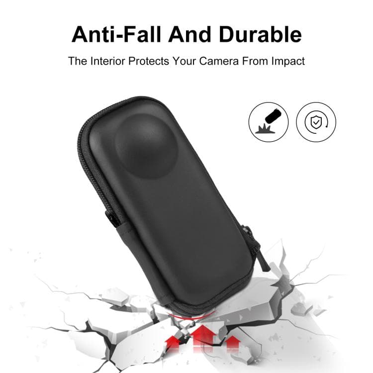 کیف دوربین Insta360 X4 X5 پولوز PU984B | کیف حمل PULUZ — تصویر ۳