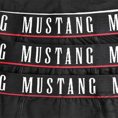 پک 3 تایی شورت مردانه پادار (باکسر بریف) اورجینال Mustang آلمان وارداتی — تصویر ۶