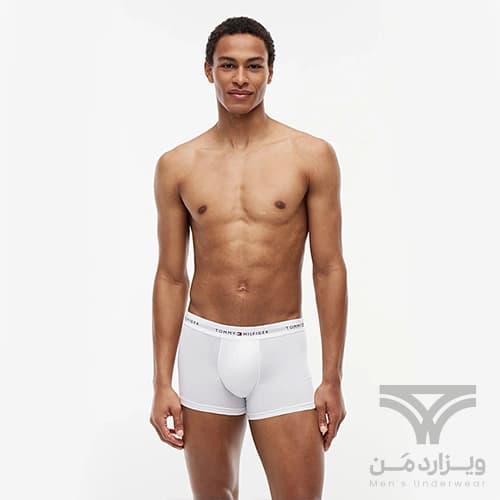 پک 3 تایی شورت مردانه اورجینال تامی هیلفیگر Tommy Hilfiger وارداتی باکسر بریف — تصویر ۴