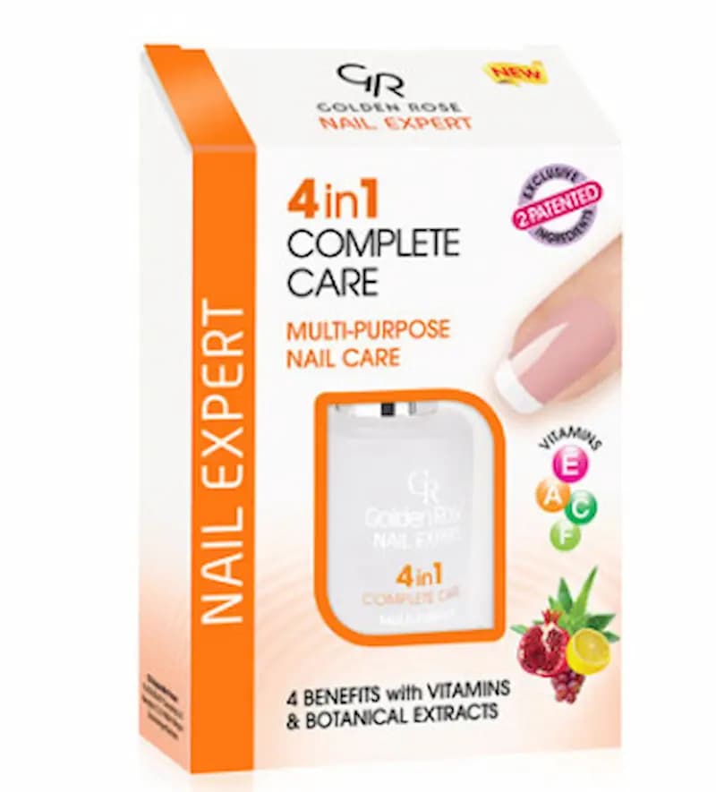 لاک تقویت کننده ناخن گلدن رز 4 در 1