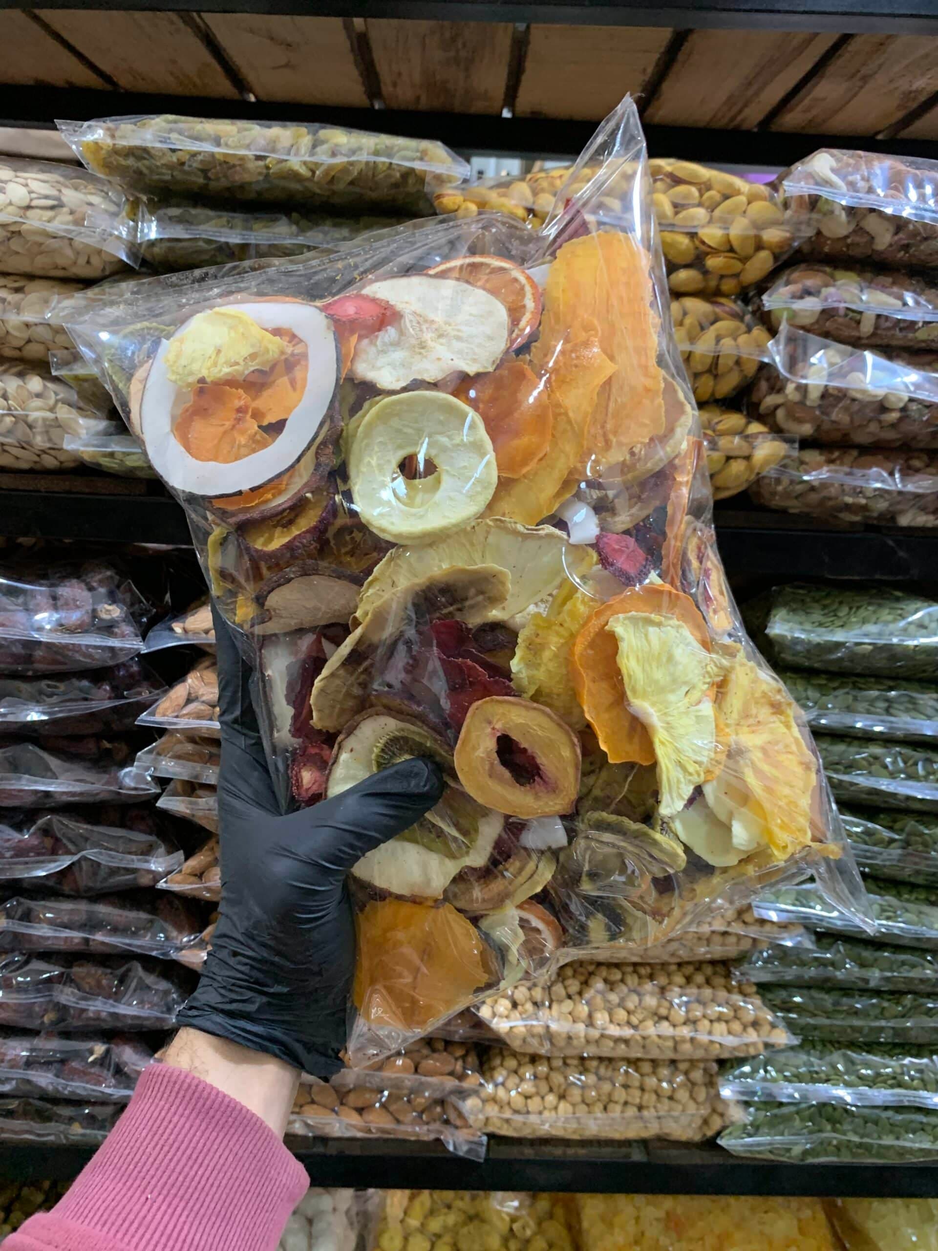 میوه خشک مخلوط لوکس 1 کیلویی