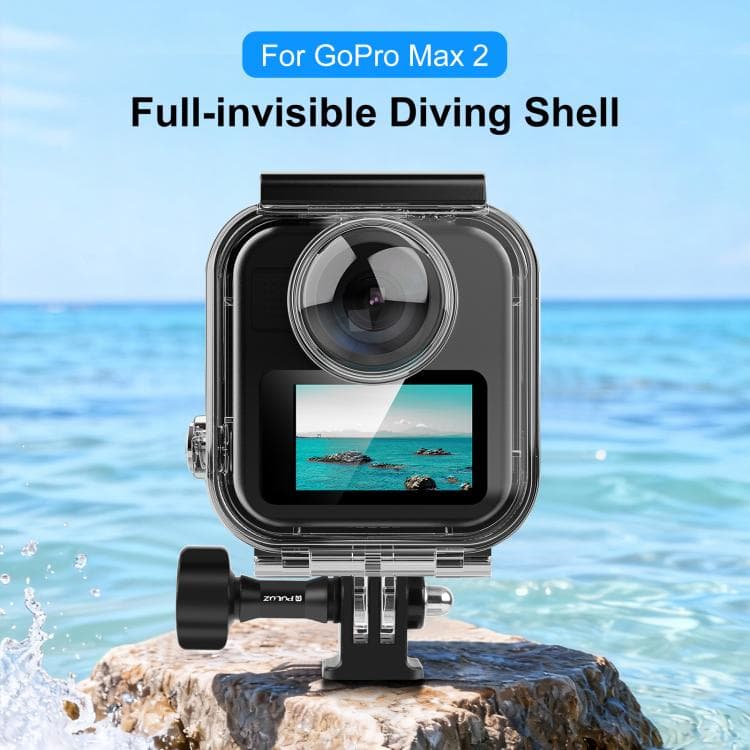 قاب ضد آب GoPro MAX2 مدل PULUZ PU1098T | ضد آب تا 45 متر — تصویر ۲